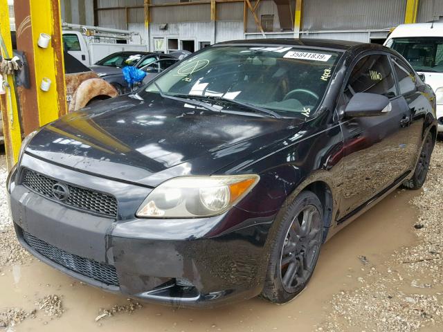 JTKDE177370169816 - 2007 TOYOTA SCION TC შავი ფოტო 2