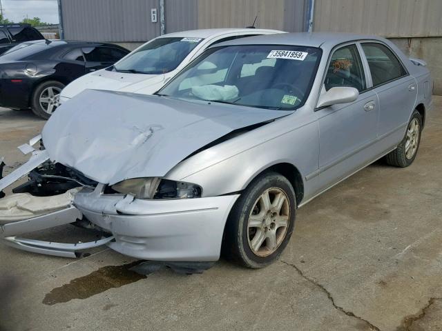 1YVGF22D9Y5133163 - 2000 MAZDA 626 ES SILVER photo 2