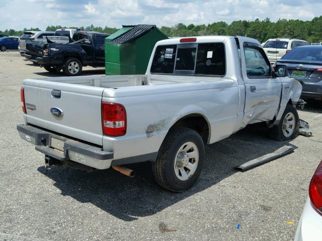 1FTKR1AD2APA61431 - 2010 FORD RANGER SILVER photo 4