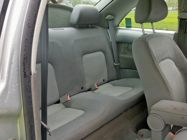 3VWCK21CX3M422318 - 2003 VOLKSWAGEN NEW BEETLE Gümüş foto 6