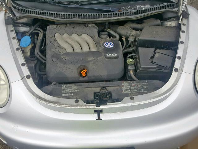 3VWCK21CX3M422318 - 2003 VOLKSWAGEN NEW BEETLE Gümüş foto 7
