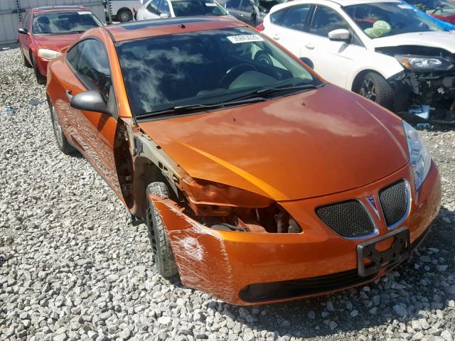 1G2ZH158164174590 - 2006 PONTIAC G6 GT ORANGE photo 1