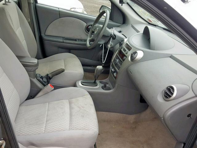 1G8AJ55F47Z150754 - 2007 SATURN ION LEVEL GRAY photo 5