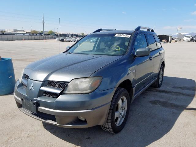 JA4LZ41G73U073881 - 2003 MITSUBISHI OUTLANDER XLS  photo 2