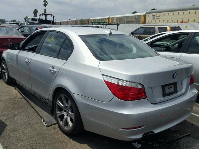 WBANW13599C161893 - 2009 BMW 535 I SILVER photo 3