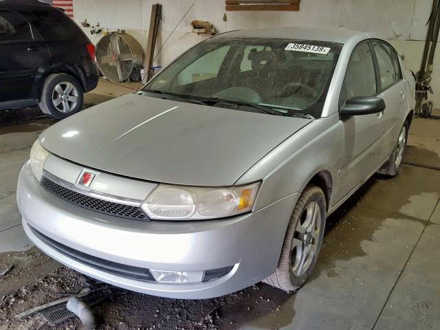 1G8AK52F63Z126760 - 2003 SATURN ION LEVEL SILVER photo 2