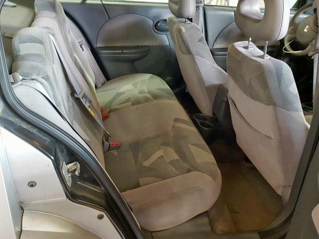 1G8AK52F63Z126760 - 2003 SATURN ION LEVEL SILVER photo 6