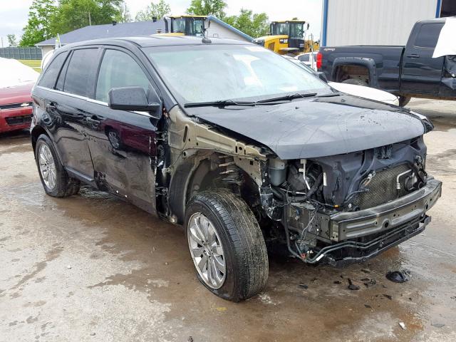 2FMDK4KC9ABB50775 - 2010 FORD EDGE LIMIT BLACK photo 1