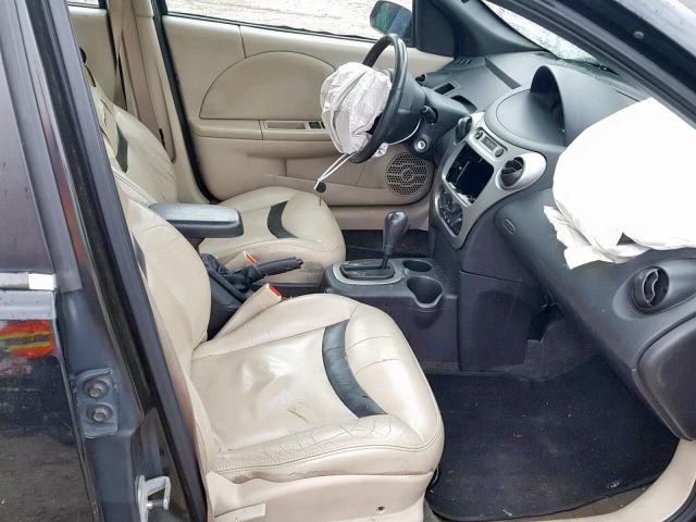 1G8AL52F94Z114620 - 2004 SATURN ION LEVEL GRAY photo 5