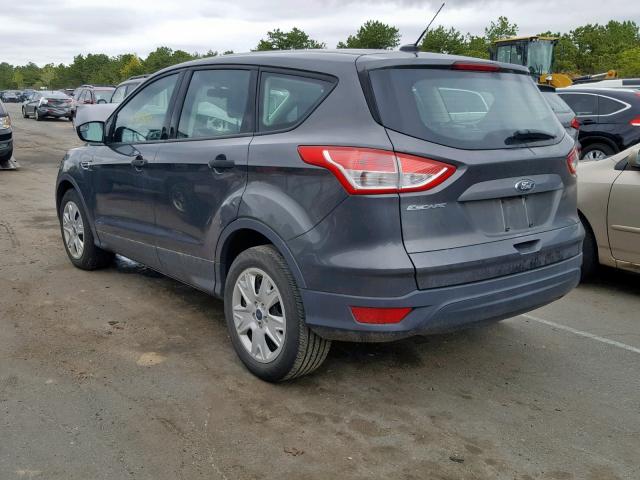 1FMCU0F72FUA56007 - 2015 FORD ESCAPE S GRAY photo 3