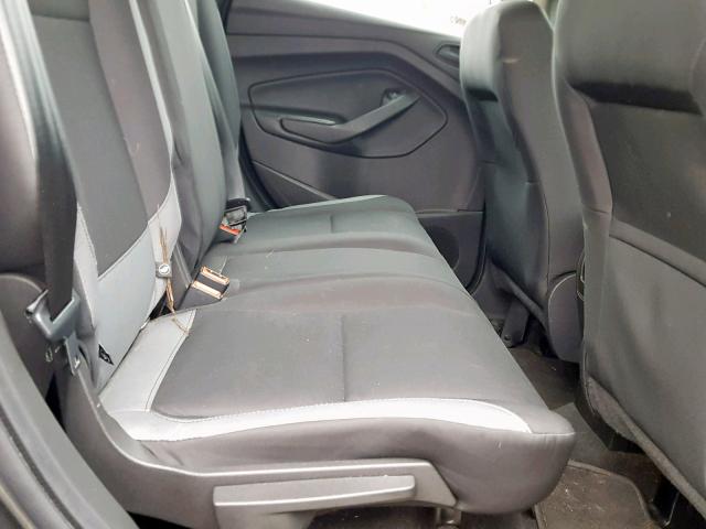 1FMCU0F72FUA56007 - 2015 FORD ESCAPE S GRAY photo 6