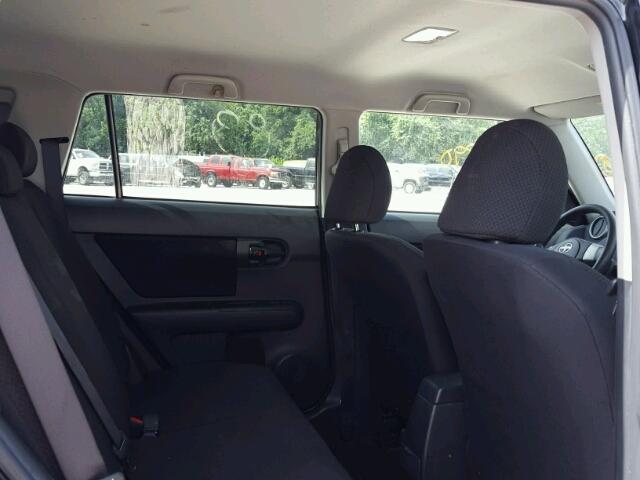 JTLKE50E891071509 - 2009 TOYOTA SCION XB შავი ფოტო 6