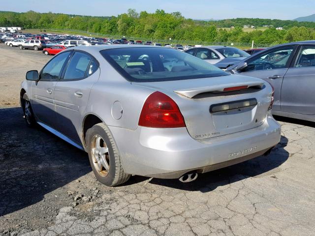 2G2WP522741225600 - 2004 PONTIAC GRAND PRIX 银色 照片 3