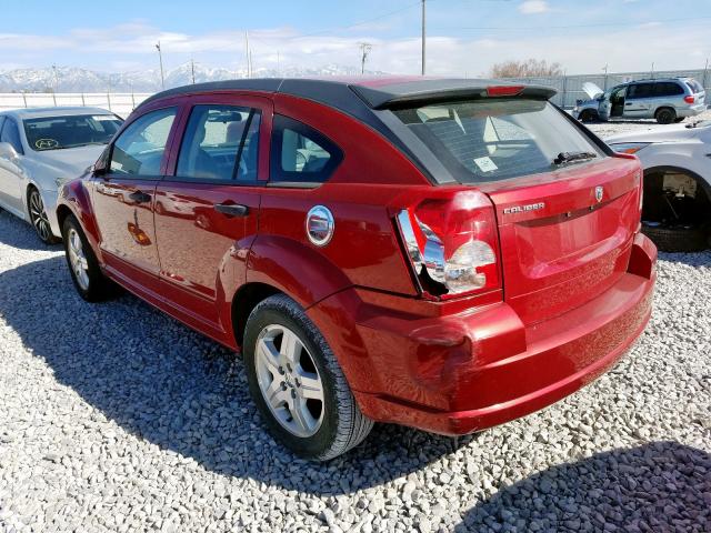 1B3JB48B37D502517 - 2007 DODGE CALIBER SXT  photo 3