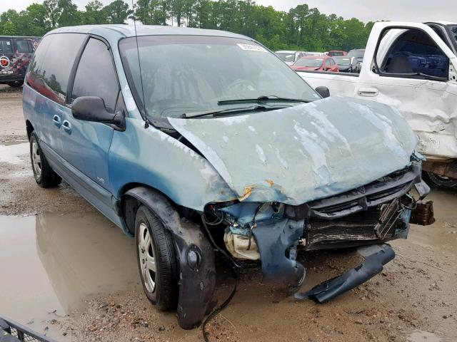 2B4GP45G5XR410796 - 1999 DODGE CARAVAN SE BLUE photo 1