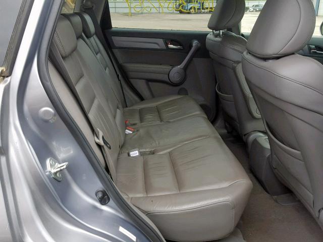 JHLRE48748C047658 - 2008 HONDA CR-V EXL SILVER photo 6