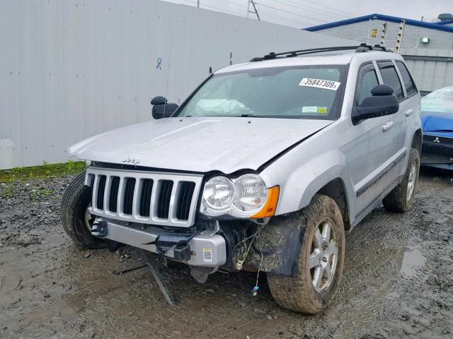 1J8GR48K88C246217 - 2008 JEEP GRAND CHER SILVER photo 2