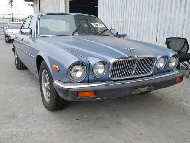 SAJAV1348HC477524 - 1987 JAGUAR XJ6 BLUE photo 1