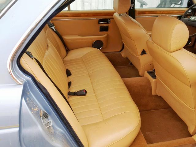 SAJAV1348HC477524 - 1987 JAGUAR XJ6 BLUE photo 6