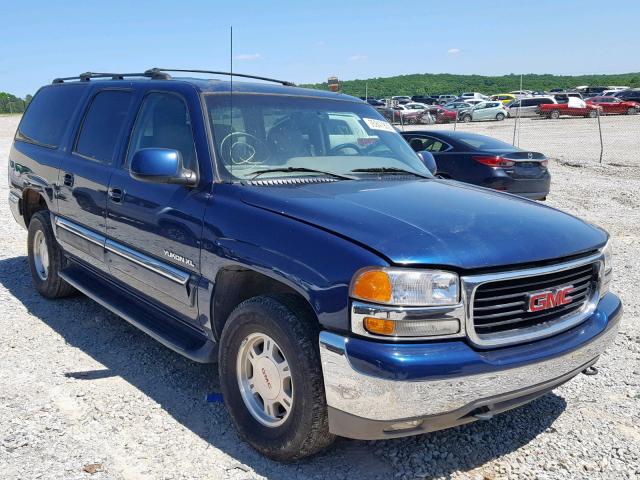 3GKEC16Z82G184485 - 2002 GMC YUKON XL C BLUE photo 1