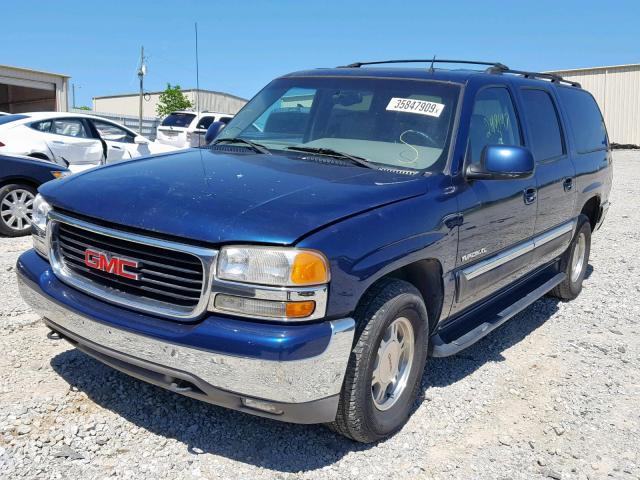 3GKEC16Z82G184485 - 2002 GMC YUKON XL C BLUE photo 2