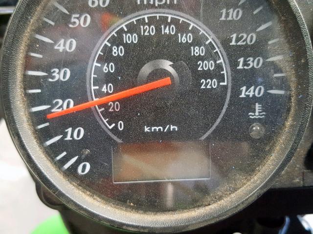 JKAEXEA168A037558 - 2008 KAWASAKI EX650 A Yaşıl foto 8