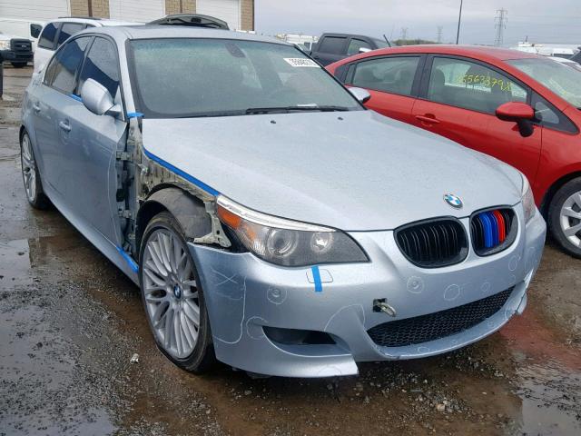 WBSNB93576B582521 - 2006 BMW M5 SILVER photo 1