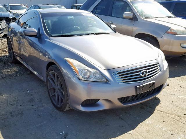 JNKCV64E38M127092 - 2008 INFINITI G37 BASE GRAY photo 1