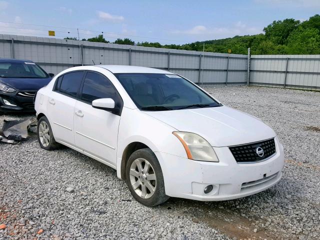 3N1AB61E58L631257 - 2008 NISSAN SENTRA 2.0 WHITE photo 1