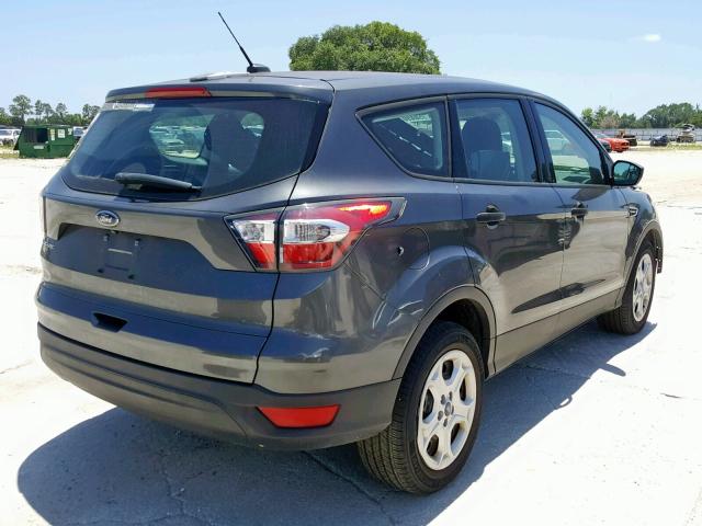 1FMCU0F71HUA02703 - 2017 FORD ESCAPE S GRAY photo 4