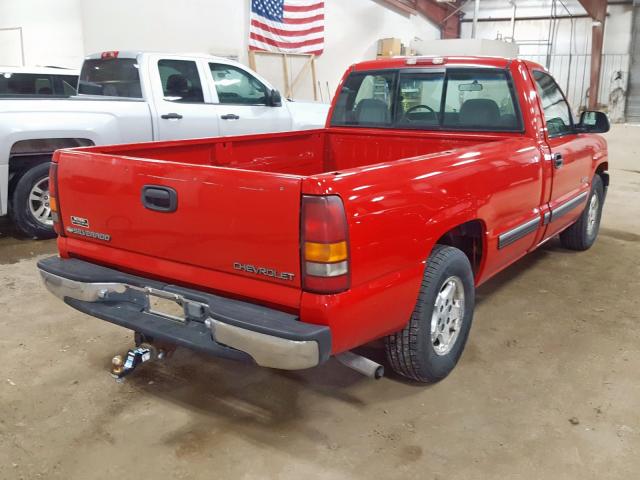 1GCEC14T2YZ157303 - 2000 CHEVROLET SILVERADO C1500  photo 4