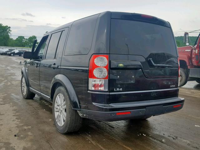 SALAK2D46AA525169 - 2010 LAND ROVER LR4 HSE LU BLACK photo 3