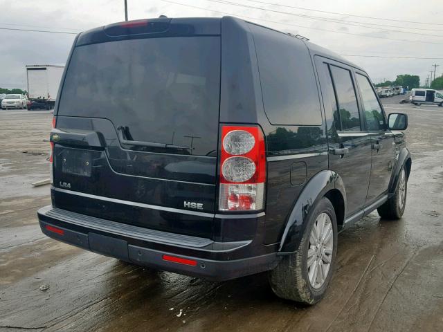 SALAK2D46AA525169 - 2010 LAND ROVER LR4 HSE LU BLACK photo 4