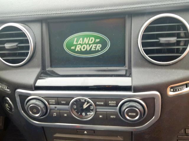 SALAK2D46AA525169 - 2010 LAND ROVER LR4 HSE LU BLACK photo 9