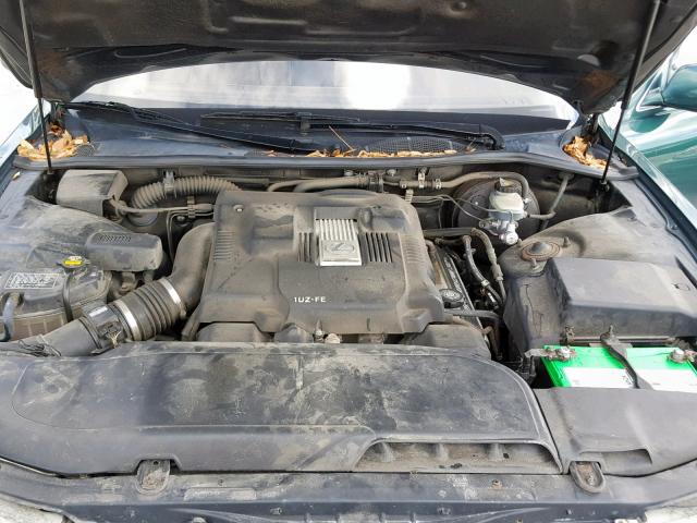 JT8BH28F1V0082123 - 1997 LEXUS LS 400 GREEN photo 7