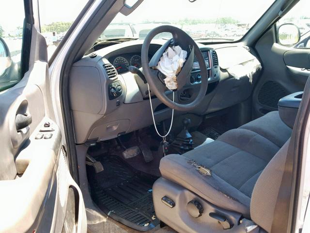 2FTRX18W04CA72784 - 2004 FORD F-150 HERI WHITE photo 9