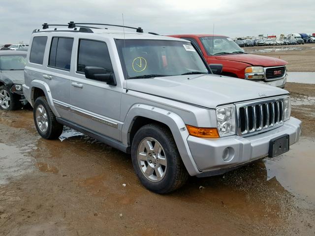 1J8HG58N76C318371 - 2006 JEEP COMMANDER SILVER photo 1