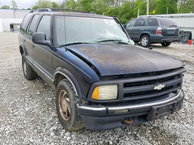 1GNDT13W9V2101426 - 1997 CHEVROLET BLAZER BLUE photo 1