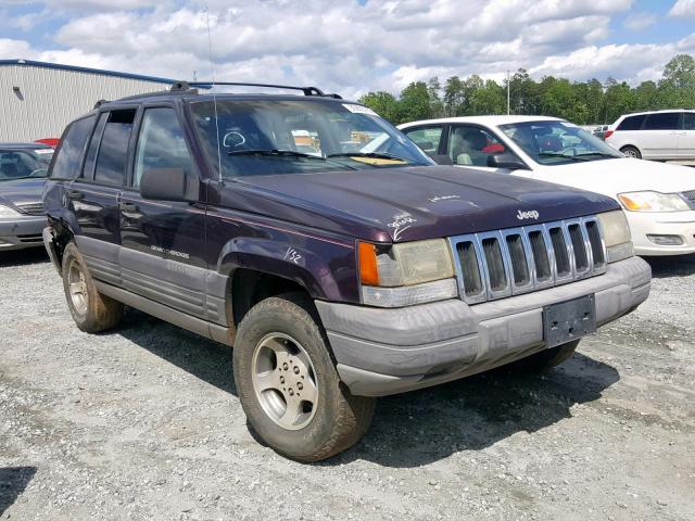 1J4GZ58SXWC167474 - 1998 JEEP GRAND CHER PURPLE photo 1