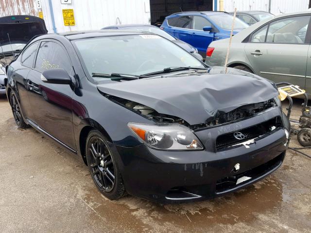 JTKDE167680265605 - 2008 TOYOTA SCION TC BLACK photo 1