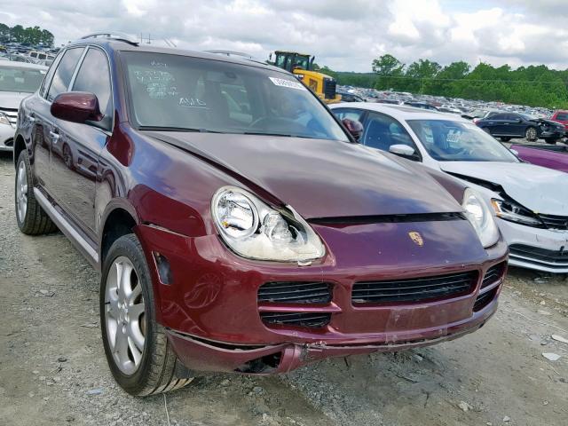 WP1AB29P16LA61700 - 2006 PORSCHE CAYENNE S BURGUNDY photo 1