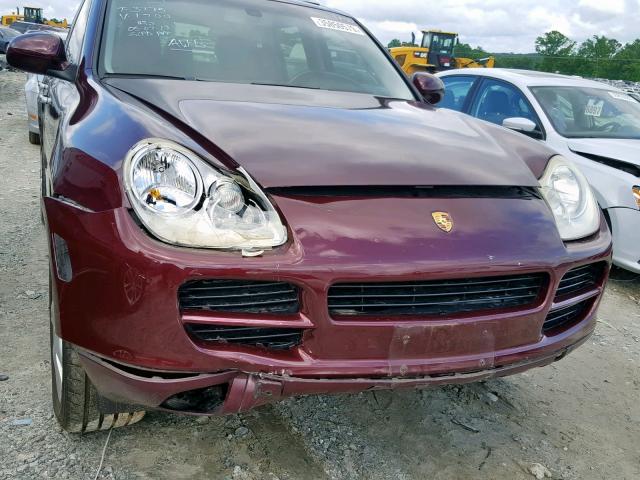 WP1AB29P16LA61700 - 2006 PORSCHE CAYENNE S BURGUNDY photo 9