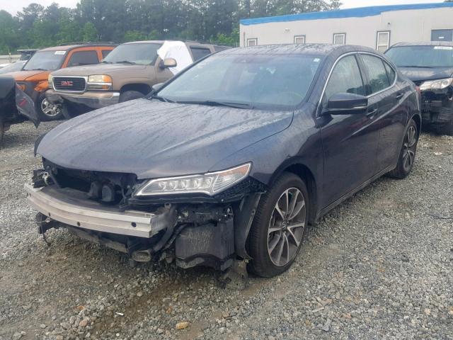 19UUB2F5XFA014082 - 2015 ACURA TLX TECH BLACK photo 2