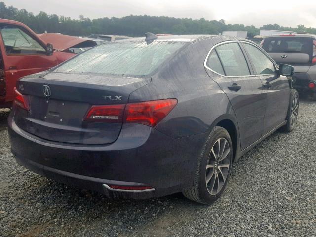 19UUB2F5XFA014082 - 2015 ACURA TLX TECH BLACK photo 4