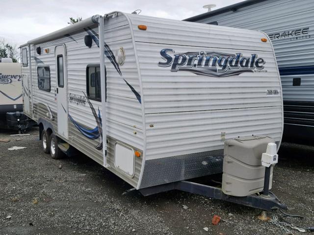 4YDT26024DG101421 - 2013 SPRN CAMPER WHITE photo 1