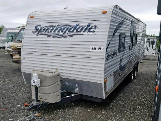 4YDT26024DG101421 - 2013 SPRN CAMPER WHITE photo 2