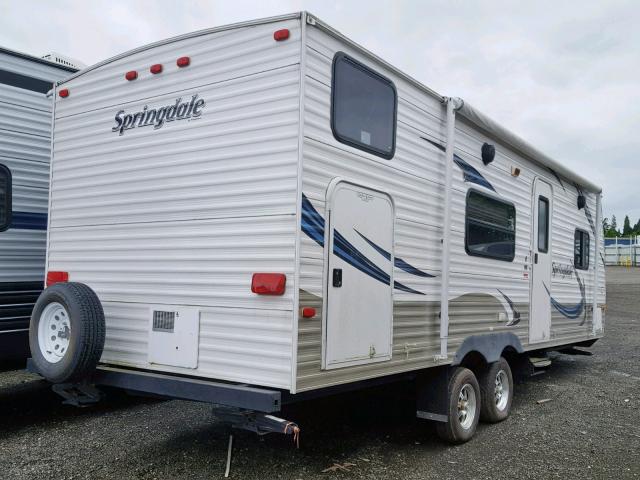 4YDT26024DG101421 - 2013 SPRN CAMPER WHITE photo 4