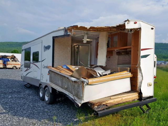 4X4TCKF249X109553 - 2009 CHER CHEROKEE WHITE photo 3