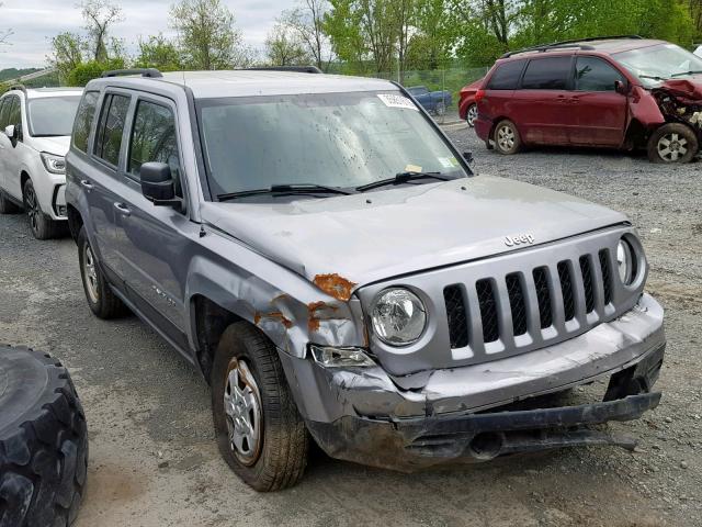 1C4NJRBB6FD134809 - 2015 JEEP PATRIOT SP SILVER photo 1