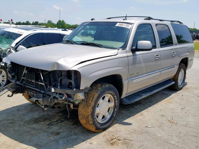 3GKEC16Z24G261046 - 2004 GMC YUKON XL C SILVER photo 2